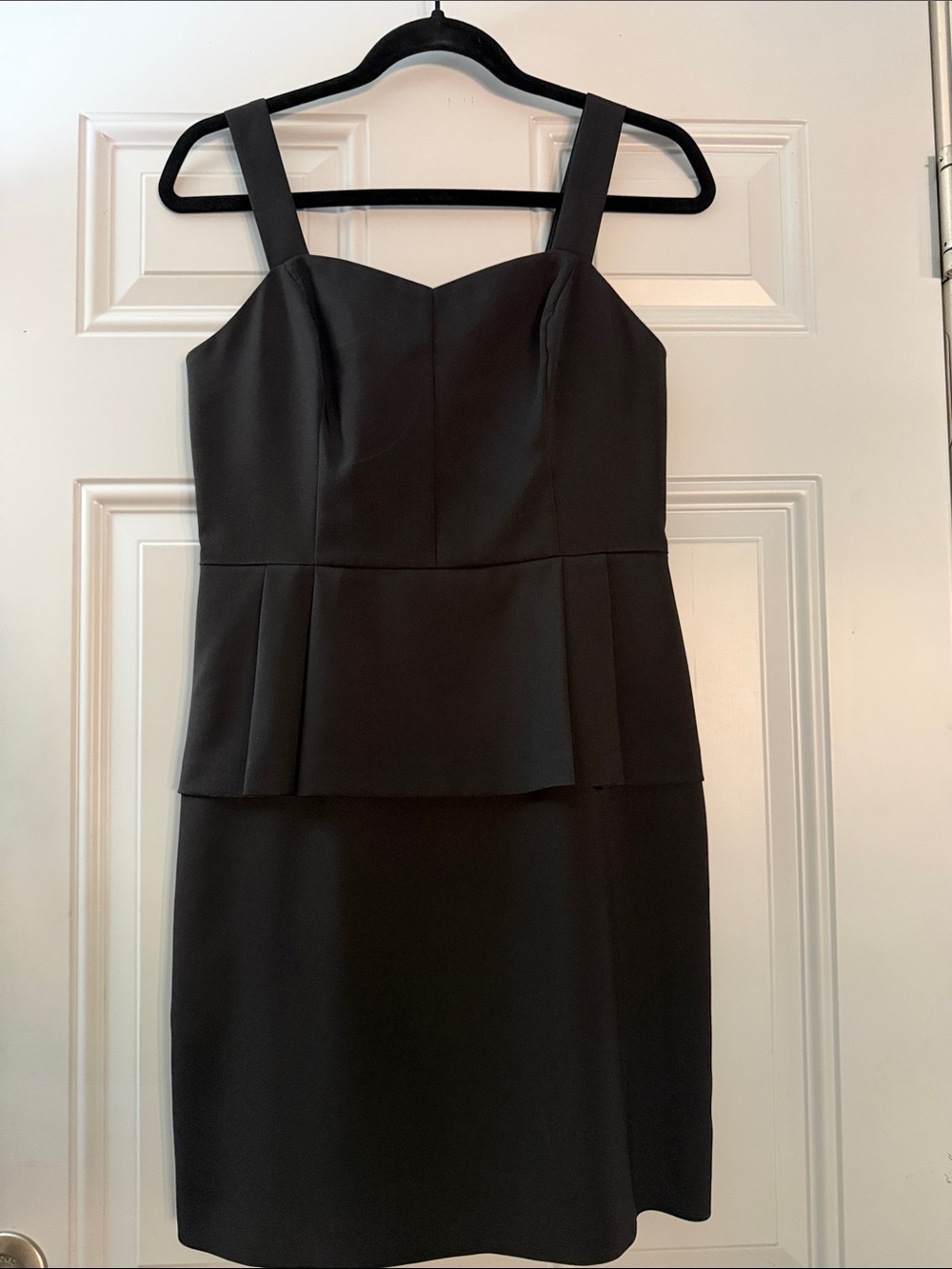 Kensie Black Peplum Mini Dress